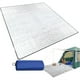 thumbnail image 1 of Esterilla aislante de aluminio, manta aislante térmica, esterilla ultraligera de aluminio de doble cara, esterilla plegable para tienda de campaña, esterilla para dormir de 200 x 150 cm, productos de, 1 of 9