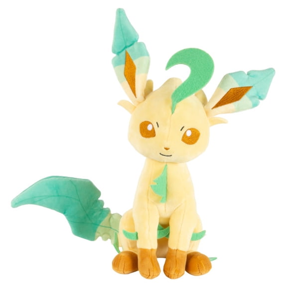 Pokemon 8" Leafeon Plush - Officially Licensed - Eevee Evolution Figure - Soft Stuffed Animal Toy - Gift for Kids, Boys, Girls - 2
