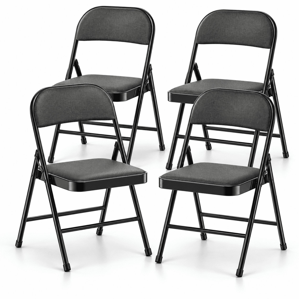 4 pack folding chairs padded product
