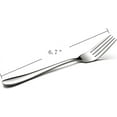 thumbnail image 4 of 6-Piece Stainless Steel Dessert Forks,Salad Forks Set,6.7-Inch, 4 of 8