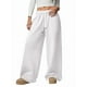 thumbnail image 3 of Pantalones Deportivos de Pierna para Mujer, Cintura Alta, Holgados, con Cordón Interior y Pierna Recta. XS, 3 of 9