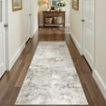 thumbnail image 2 of BERTHMEER 2'x8' Washable Runner Rugs for Hallway Kitchen Entryway Non-slip, Gold Gray, 2 of 4