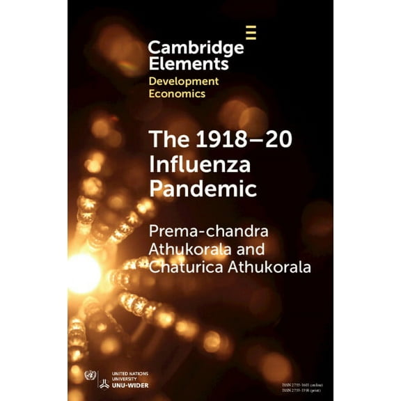 Elements in Development Economics The 1918-20 Influenza Pandemic: A Retrospective in the Time of Covid-19, (Paperback)