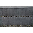 thumbnail image 2 of Furniture of America Contemporary Fabric Erlinda Chaise Lounge, Gray, 2 of 3