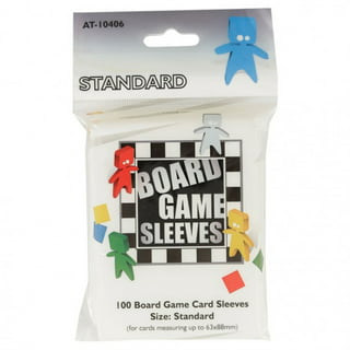 Standard European Board Game Sleeves (50ct) for 59mm x 92mm Cards