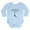 Sky Blue, variant on - My Daddy Can Dunk On Your Daddy Body Suit - Long Sleeve Cotton Baby Bodysuit