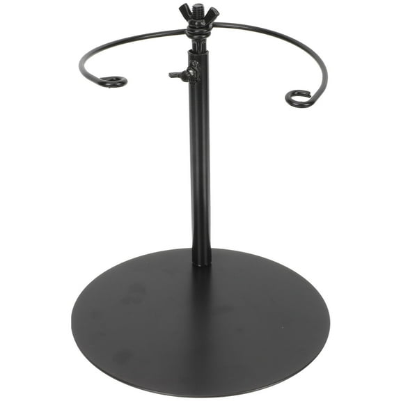 Pawsdot Iron Bouquet Stand Adjustable Height for Holding Flowers Black