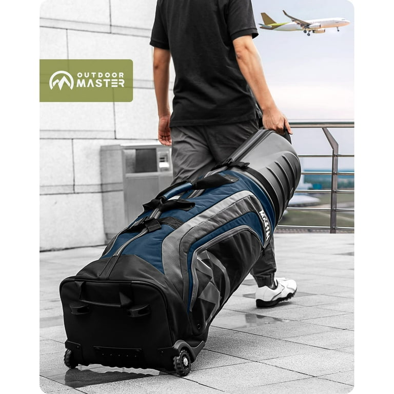 OUTDOOR MASTER ゴルフバッグ OutdoorMaster Golf Travel Bags for Airlines with Wheels and