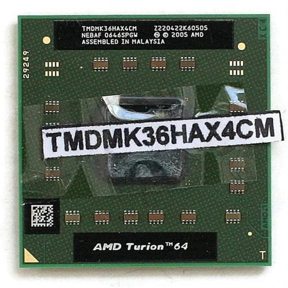 Cpu amd turion 64 tmdmk36hax4cm nebaf 0646spgw