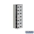 thumbnail image 1 of SalsburyIndustries 19175-14ARC Cell Phone Storage Locker With Front Access Panel - 7 Door High Unit, Aluminum, 1 of 1