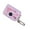 Pink, variant on Portable Sound-Activated Camera Keychain with LED Lights & Glowing Design for Bags & Everyday Use