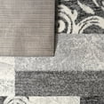 thumbnail image 4 of Modern Area Rug with Classic Border Design for Living Room in Grey - 7'10" x 11'2" (8'x11'), 4 of 5