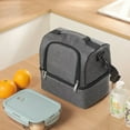 thumbnail image 2 of Bolsa de aislamiento de doble capa, bolsa de picnic al aire libre, bolsa de hielo para conservar la leche materna, bolsa de momia, bolsa de aislamiento para biberones de leche engrosada, 2 of 5