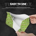 thumbnail image 5 of Lsque Guinea Pigs Printed Long Tissue Box Cover Holder, Facial Paper Organizer Dispenser,Triangle with Bottom Belt, PVC Leather Decorative Organizer, 5 of 9