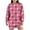 Hot Pink, variant on Womens Plaid Printed Sweatshirts Dress Comfy Crew Neck Long Sleeve Pullover Tops Dresses Casual Loose Drop Shoulder Tunic Sweatshirt with Pockets,Blue,Medium