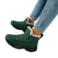 thumbnail image 5 of Willtoo Women's fashionable short boots - thick-soled round-toe snow boots - with artificial plush lining and PU sole - suitable for daily wear and outdoor use, 5 of 5