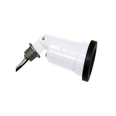 Sigma Electric 14330WH Pigtail Weatherproof Lamp Holder, White