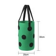 thumbnail image 2 of Baumaty Hanging Strawberry Planting Grow Bags With Handles Thicken Vegetable Potato Greenhouse Planting Container, 2 of 4