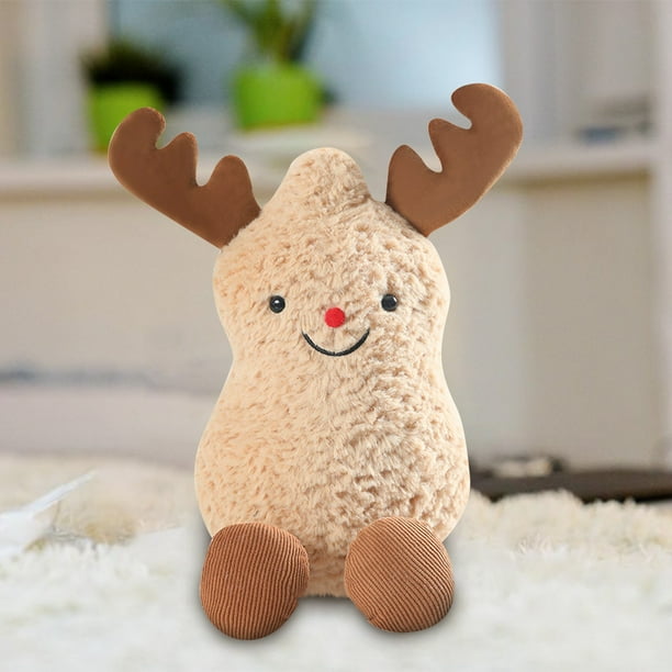  Amuseables Peanut Reindeer トナカイ Jellycat Stuffed Animals Toy, 12