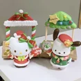thumbnail image 2 of Caja sorpresa Kawaii de la serie del mercado navideño de Sanrio, figura de Kuromi, Melody, Cinnamoroll, Pochacco, juguetes para coleccionar, decoración de habitación, regalo para niños, 2 of 5