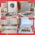 thumbnail image 4 of Dsscvnef Festive Velvet Christmas Carpet Set Home Décor Room Rug Cozy Winter Floor Mat for Seasonal Cheer 2PCS, 4 of 6