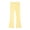 Light Yellow, variant on LYHaoo High Waist Soft Stretch Casual Pants For Girls With Pockets Comfortable Everyday Wear Girls Long Trousers(Beige)