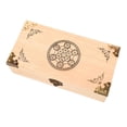 thumbnail image 2 of Kokiya Wood Storage Box Decorative Home Decor Storage Organizer Handmade Treasure Chest A, 2 of 7