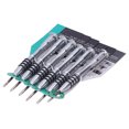 thumbnail image 1 of Destornillador de mano de acero, destornillador tipo Y de 6 piezas Destornillador tipo herramienta de hardware cromado Creado magistralmente, 1 of 14