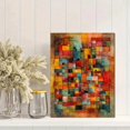 thumbnail image 2 of Qisvanset Simple Texture Geometric Canvas Print 12x16 Inch Dining Room Art, 2 of 8