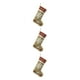 thumbnail image 5 of Matsuzay Calcetín de Navidad Lindo Lino Chimenea Ventana Regalos Bolsa Tarjeta Calcetín Oficina Café Fiesta Decoración Colgantes Niños Type7 NO7, 5 of 6