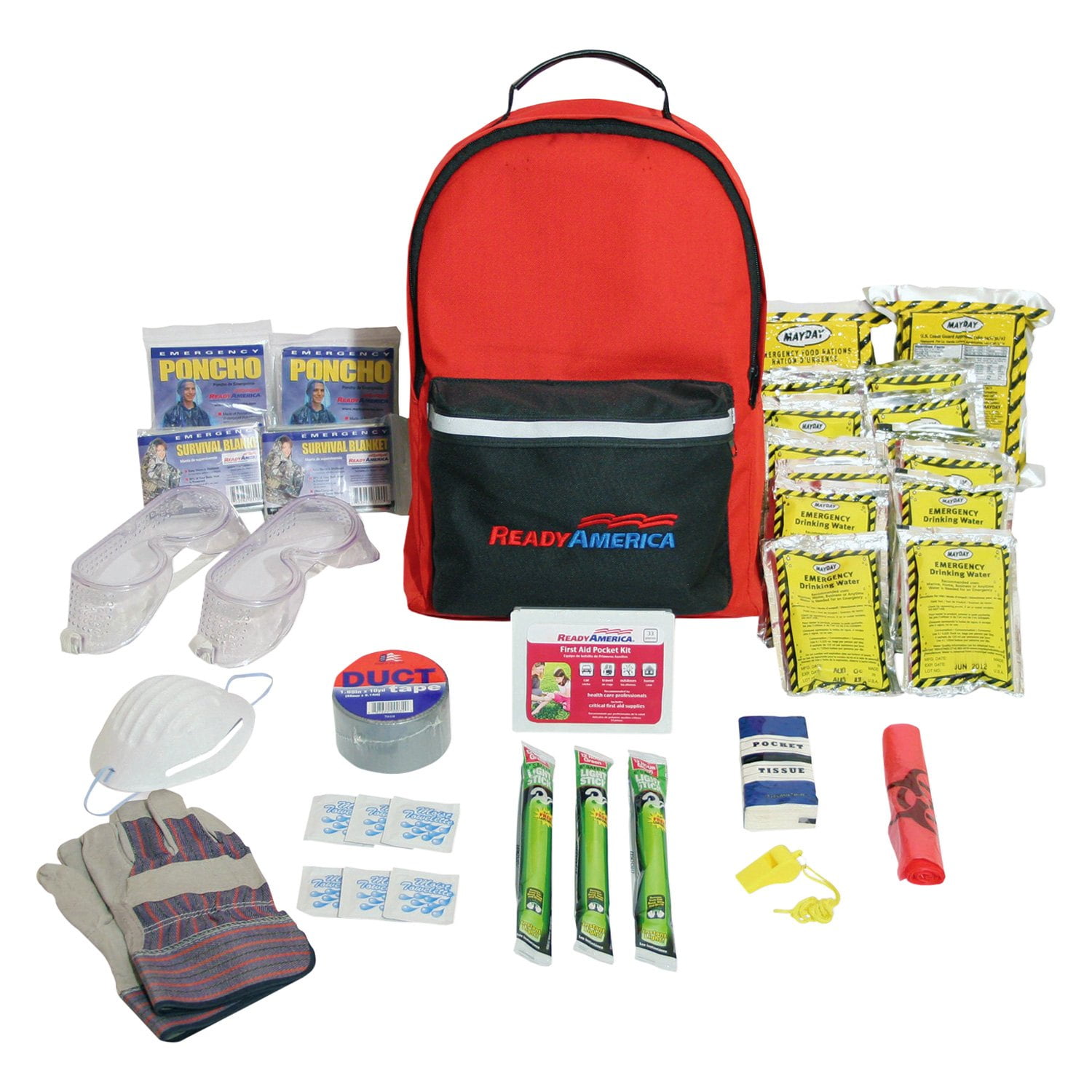 Ready America 70287 3 Day 2Person Tornado Emergency Kit