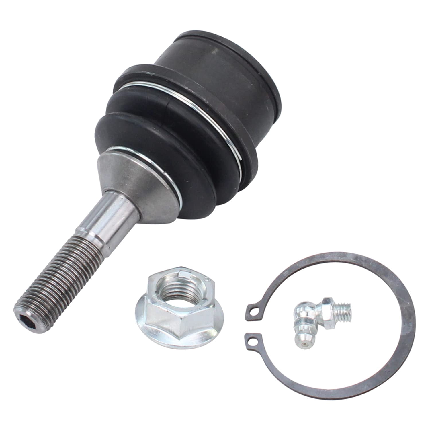 Detroit Axle - Front 4pc Ball Joints for 2003-2005 Ford Crown Victoria Lincoln Town Car Mercury Grand Marquis Marauder, 4 Upper Lower Ball Joints 2003 2004 2005 Replacement