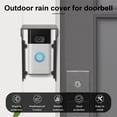 thumbnail image 3 of Ikoopy Metal Anti Theft Doorbell Rain Cover Waterproof Heat Insulation Doorbell Weather Blocking Cover for Home Office Apartment Rentals, 3 of 10