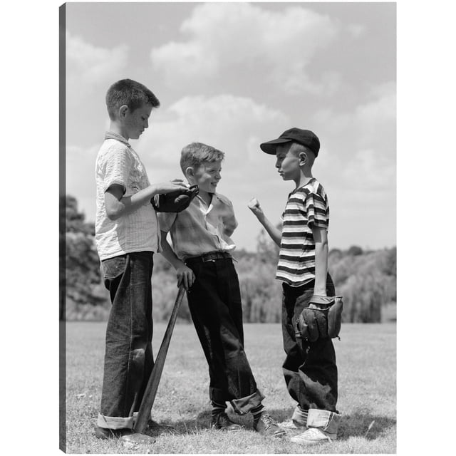 Cuadro Decorativo - Mejores amigos del béisbol