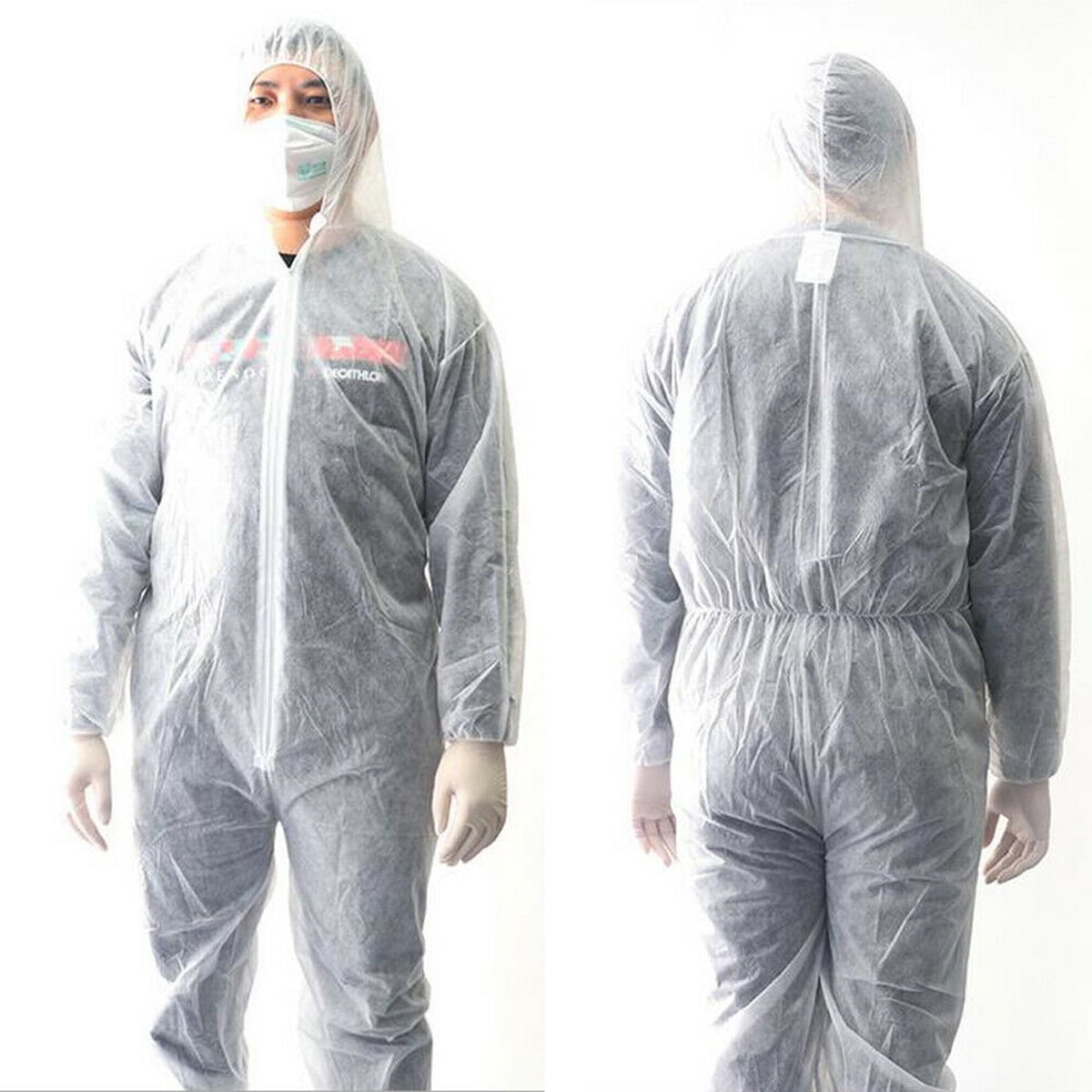 Bagilaanoe Coverall Hazmat Suit Protection Protective Disposable
