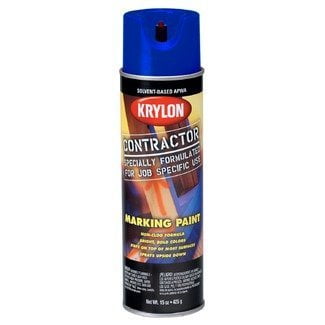 Krylon Pro Marking Paint Blue - Blue Mark Paint - 15 Ounce