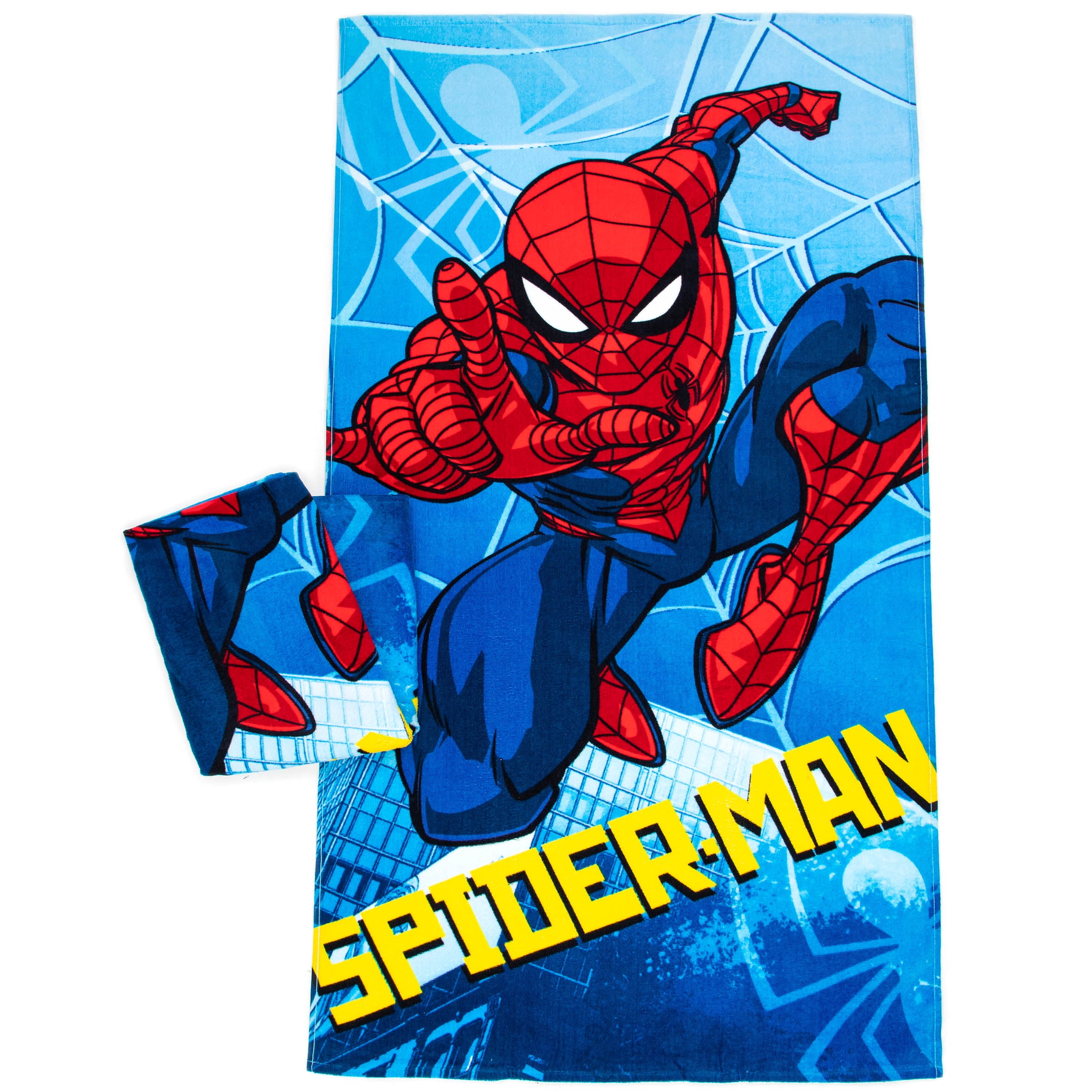 Spider-Man Beach Towel, Disney, 2 Pack, 28 x 58