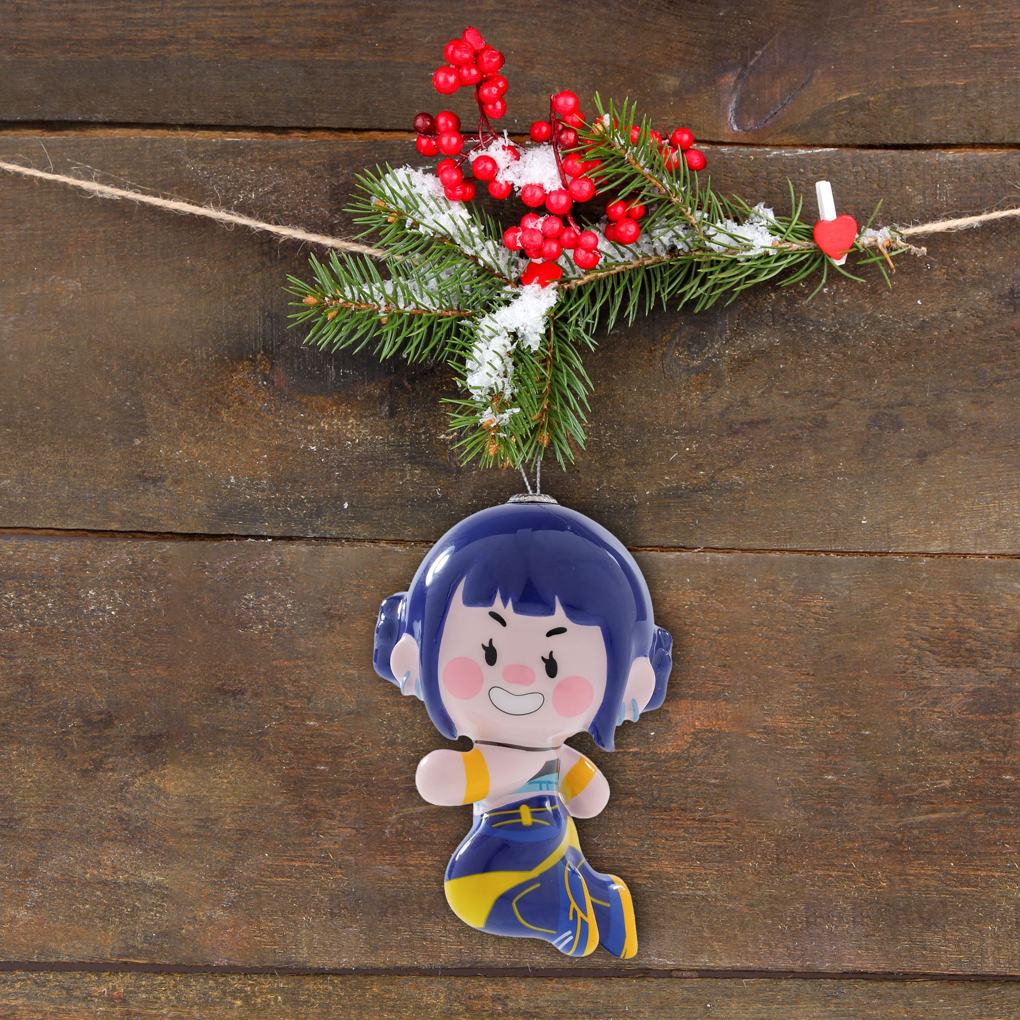 K-Pop Demon Hunters Zoey Figural Christmas Tree Ornament, Single Pack