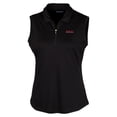 thumbnail image 2 of Women's Cutter & Buck Black Texas Tech Red Raiders Forge Stretch Sleeveless Polo, 2 of 3