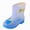 A22-Sky Blue, variant on Waterproof Lightweight Eva Rain Shoes With Elastic Cuff Ankle & Non-Slip Sole For Toddler Boys And Girls Sky Blue