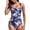 A-Navy39, variant on XIAONU Women's Push Up Monokini Swimsuit Padded Bathing Suit for Beach Pool