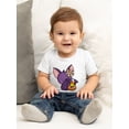 thumbnail image 2 of Cute Funbatty W Candy. T-Shirt Infant -Image by Shutterstock,  12 Months, 2 of 4