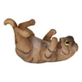 thumbnail image 2 of Wet Your Whiskers Drinking Brown Striped Kitten Cat Wine Bottle Holder Figurine, 2 of 6