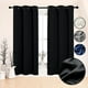 thumbnail image 1 of Cortinas Black Out Decoracion Textil Hogar Adornos 270x210cm negro, 1 of 8
