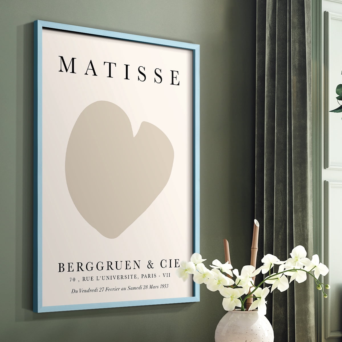 Matisse CCXIX in Solid Wood 11 x 14 Framed Print