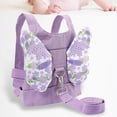 thumbnail image 3 of 1 juego de correa antipérdida con diseño de mariposas para niños pequeños, arnés de seguridad para niños, 3 of 8