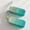 GREEN, variant on Swim Goggle Case For Swimming Goggles with Hole Zipper Clip, Swimmer Gifts for Kids Teens Adults, Silicone Cases with Drain Hole