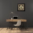 thumbnail image 4 of Vision Studio 20x20 Black Modern Framed Museum Art Print Titled - Arts and Crafts Motif III, 4 of 5