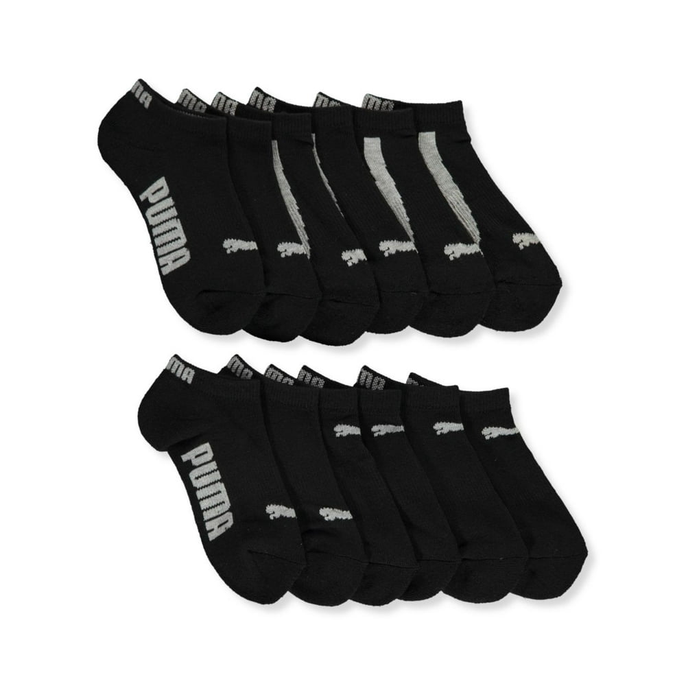 United Legwear - Puma Boys' 6-Pack Premium Low Cut Socks - Walmart.com ...