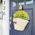 thumbnail image 5 of ZOELNIC 10 Bundles Fall  Artificial Flowers UV Resistant Wild Daisy Flowers, Faux Plastic Eucalyptus Greenery Shrubs Fake Plant for Autumn Indoor Outdoor Home Fireplace Garden Decor (Yellow), 5 of 14